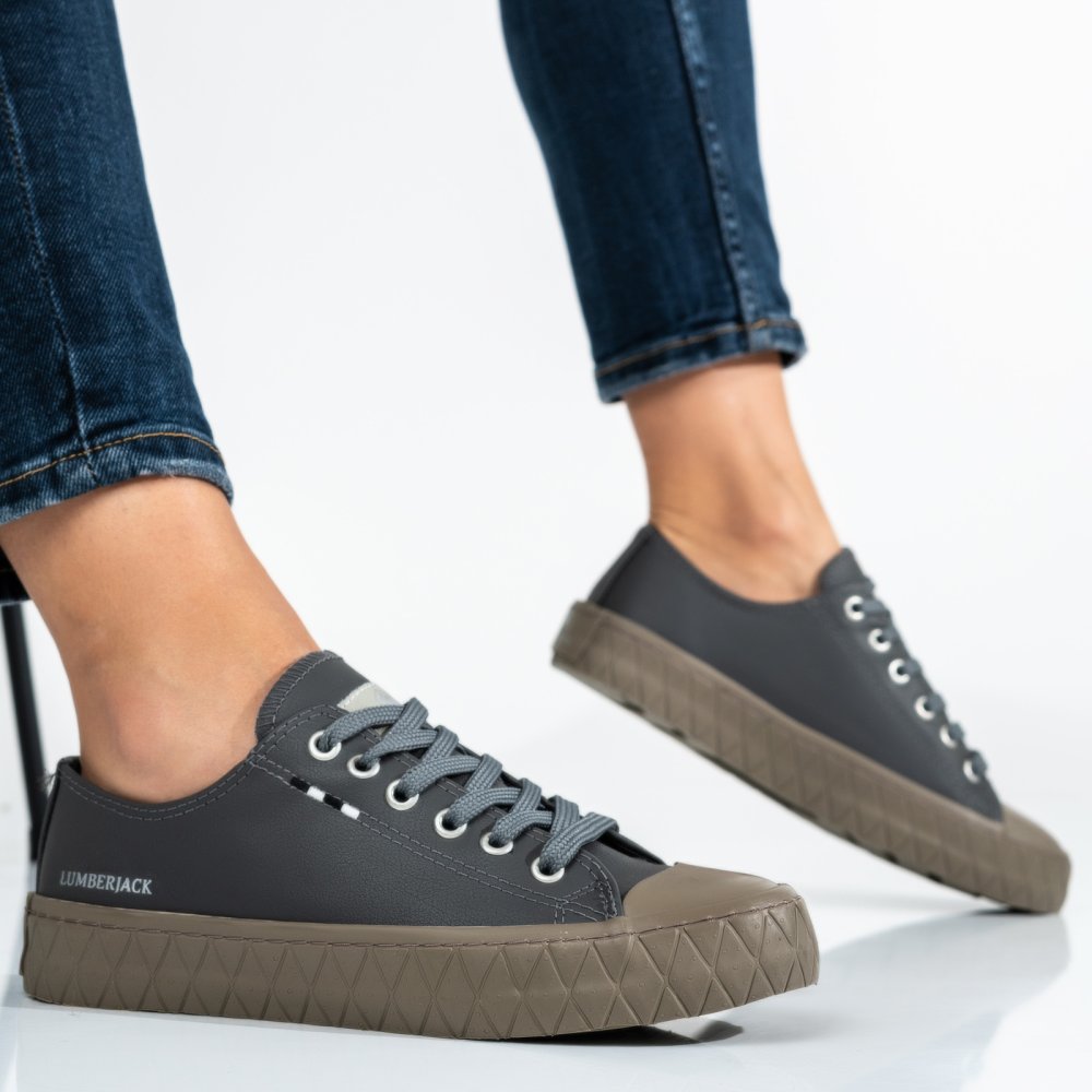 LUMBERJACK, PANTOFI SPORT GREY POSY