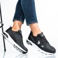 U.S. POLO ASSN, PANTOFI SPORT BLACK VANCE