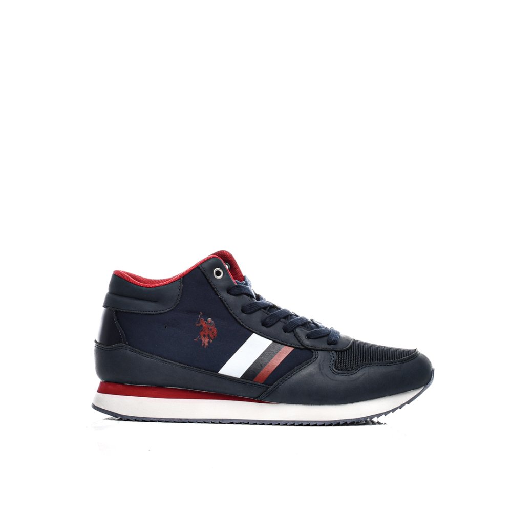 U.S. POLO ASSN, PANTOFI SPORT INALTI NAVY NOBIL-008