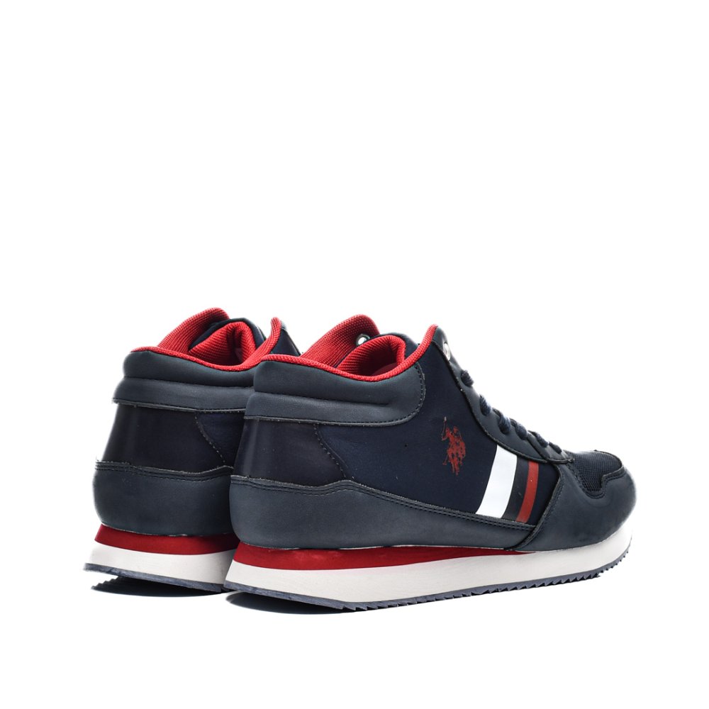 U.S. POLO ASSN, PANTOFI SPORT INALTI NAVY NOBIL-008