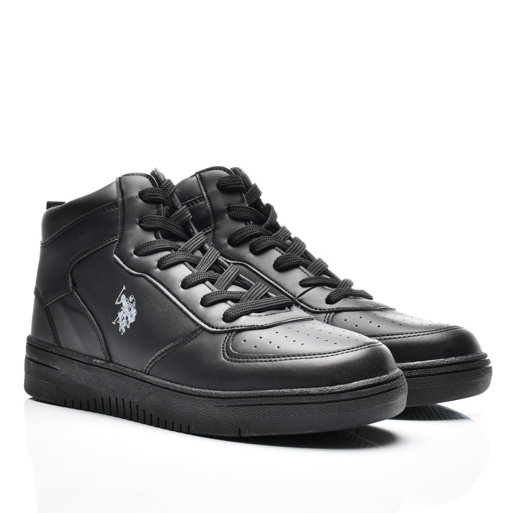 U.S. POLO ASSN, PANTOFI SPORT INALTI BLACK ARISTO-HI-1PR