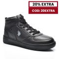 U.S. POLO ASSN, PANTOFI SPORT INALTI BLACK ARISTO-HI-1PR