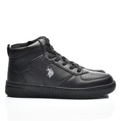 U.S. POLO ASSN, PANTOFI SPORT INALTI BLACK ARISTO-HI-1PR