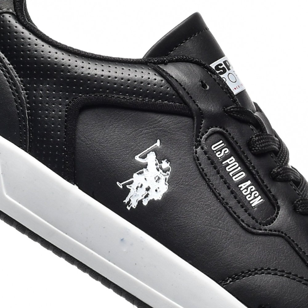 U.S. POLO ASSN, PANTOFI SPORT BLACK PLANCK