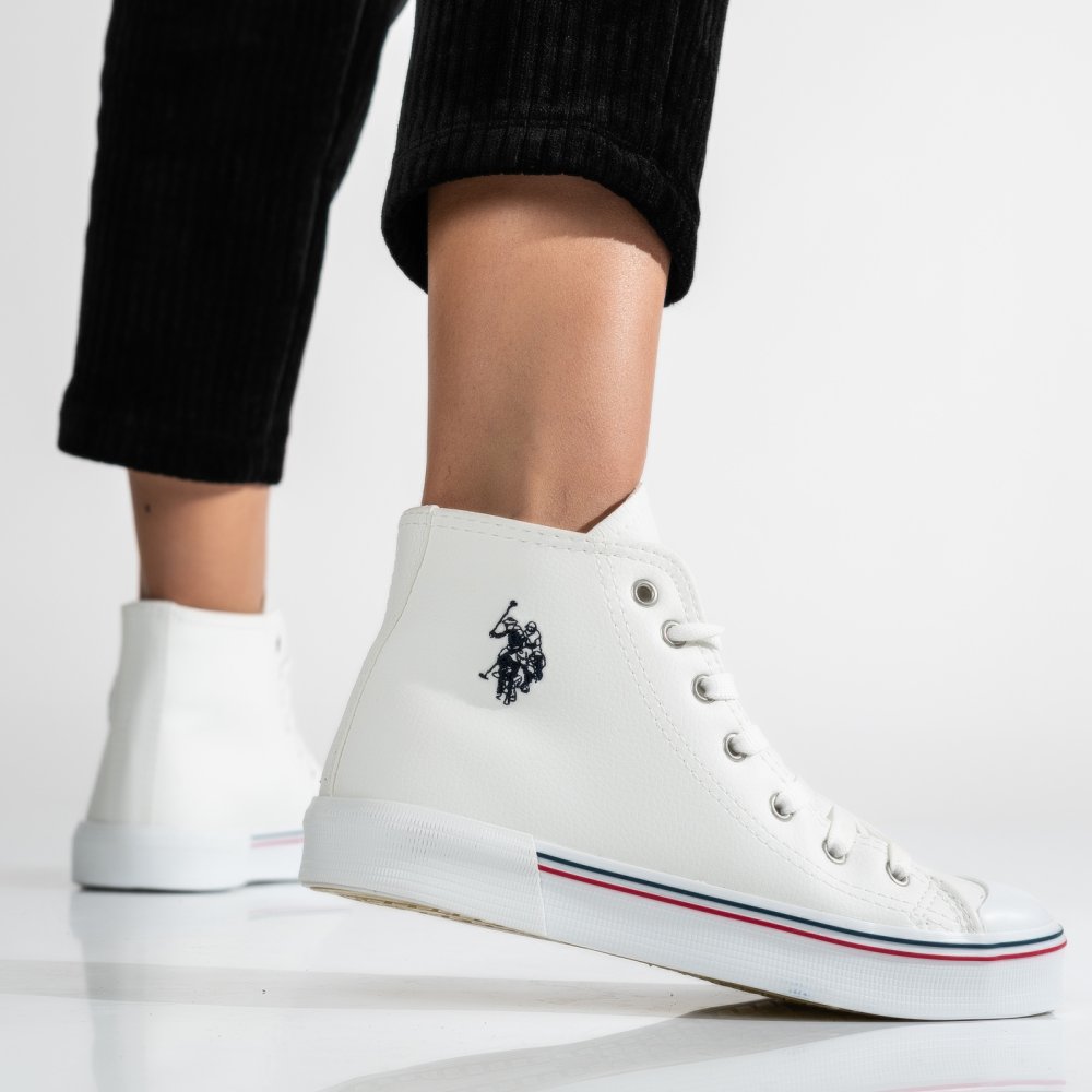 U.S. POLO ASSN, PANTOFI SPORT WHITE PENELOPE-2PR