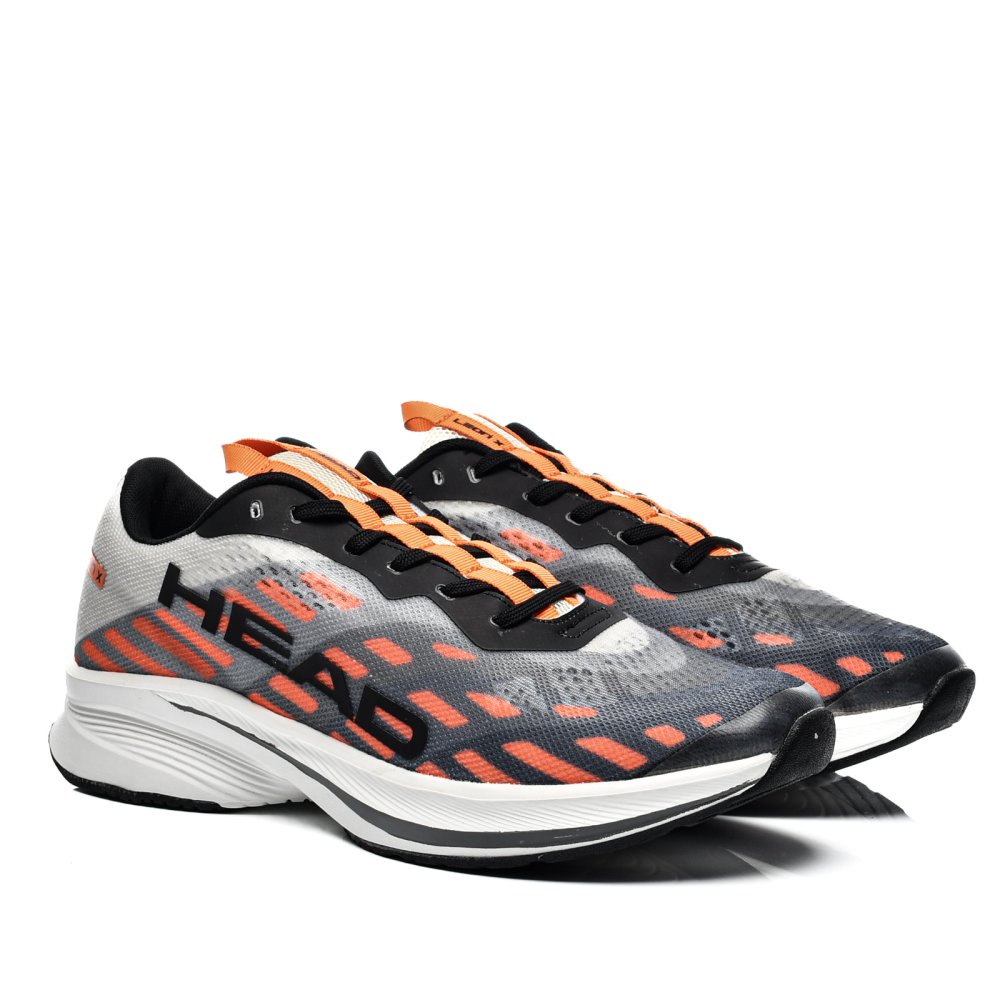 HEAD, PANTOFI SPORT BLACK ORANGE LEON X MIX