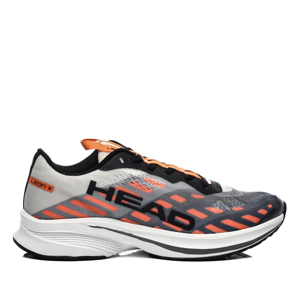 HEAD, PANTOFI SPORT BLACK ORANGE LEON X MIX