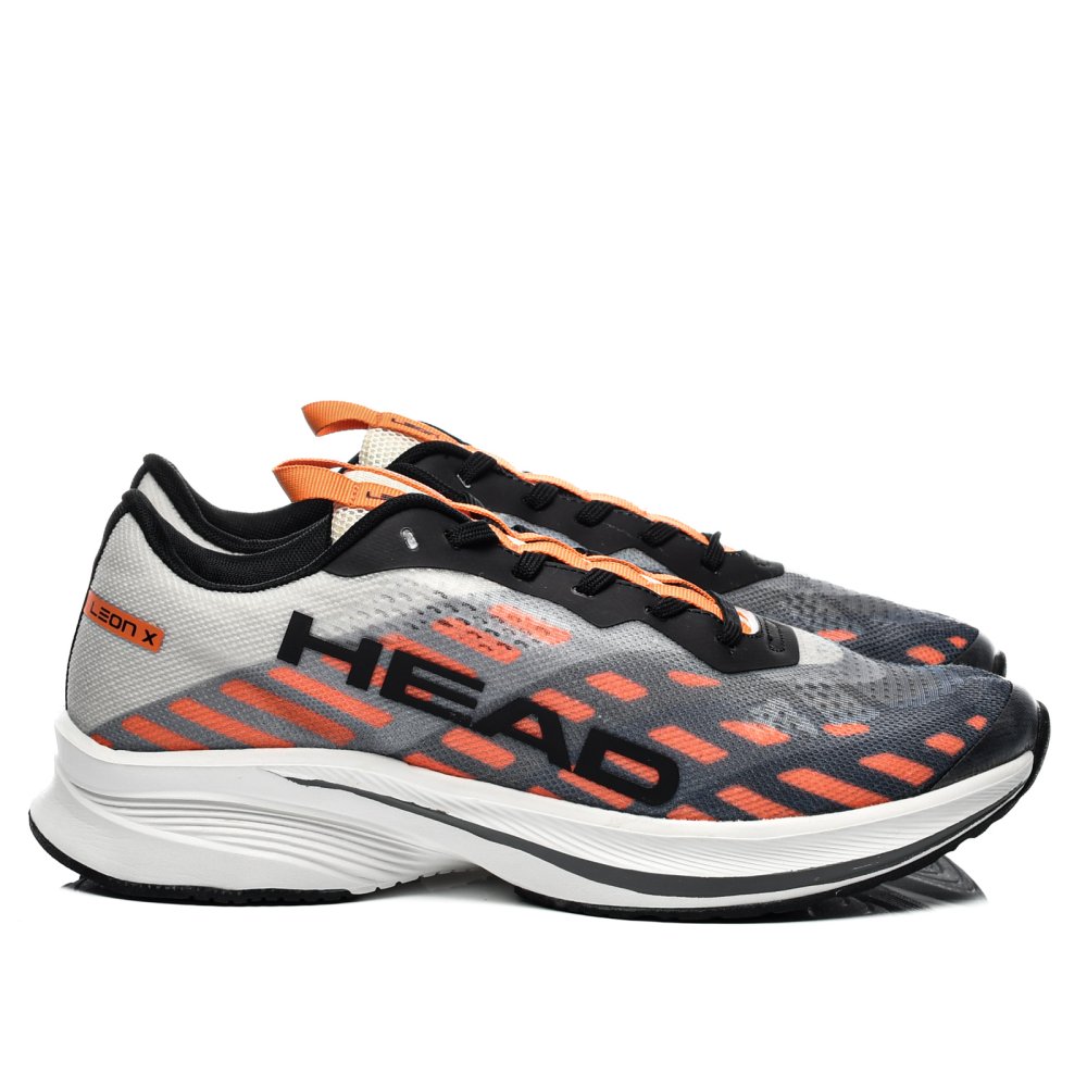 HEAD, PANTOFI SPORT BLACK ORANGE LEON X MIX