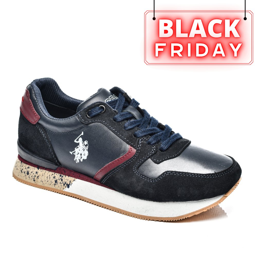 U.S. POLO ASSN, PANTOFI SPORT NAVY GAREN-2PR