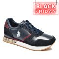 U.S. POLO ASSN, PANTOFI SPORT NAVY GAREN-2PR