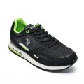 U.S. POLO ASSN, PANTOFI SPORT BLACK GREEN TABRY-003