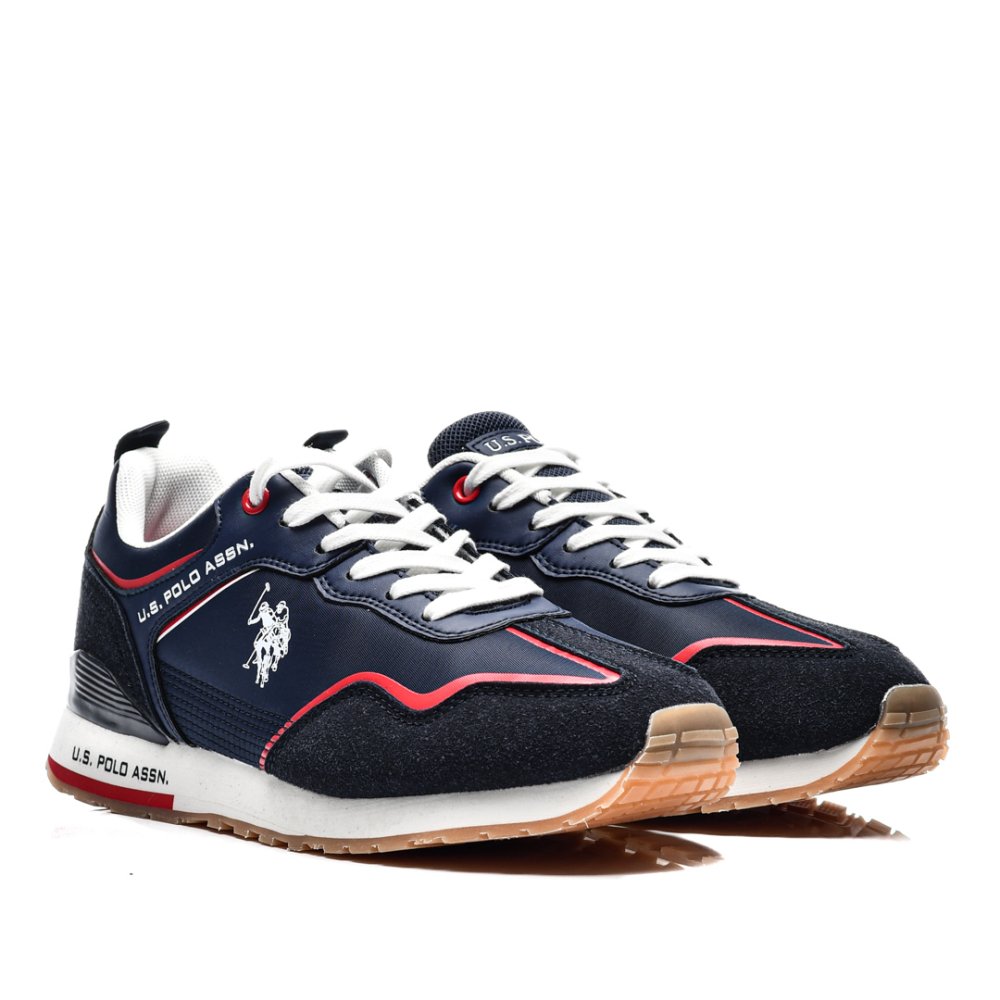 U.S. POLO ASSN PANTOFI SPORT NAVY RED TABRY 002