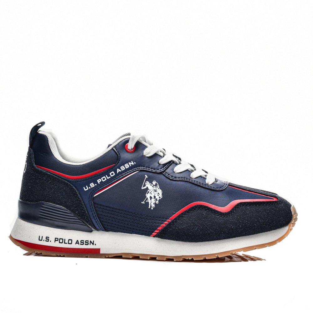 U.S. POLO ASSN, PANTOFI SPORT NAVY RED TABRY-002