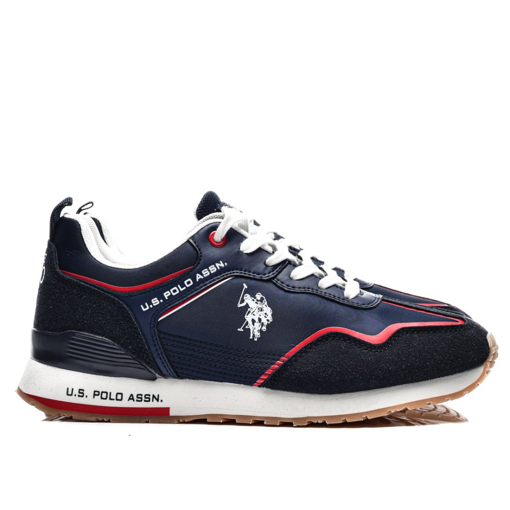 U.S. POLO ASSN, PANTOFI SPORT NAVY RED TABRY-002