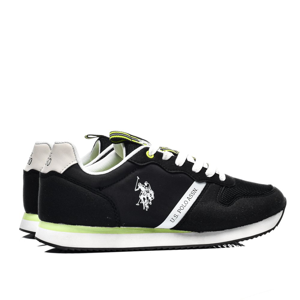 U.S. POLO ASSN, PANTOFI SPORT BLACK NOBIL-009