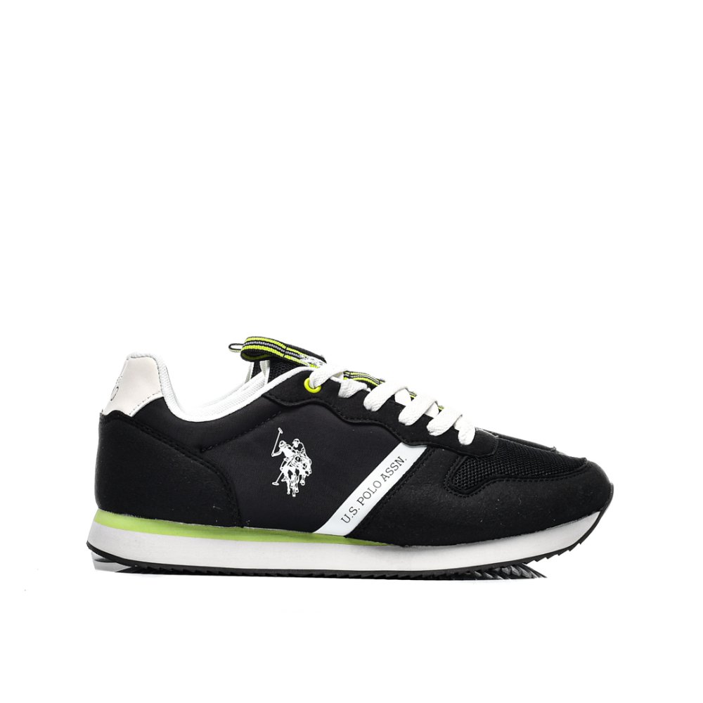 U.S. POLO ASSN, PANTOFI SPORT BLACK NOBIL-009