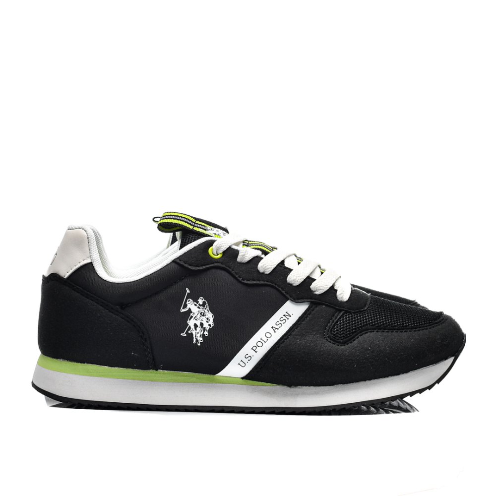 U.S. POLO ASSN, PANTOFI SPORT BLACK NOBIL-009