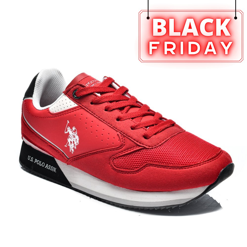 U.S. POLO ASSN, PANTOFI SPORT RED NOBIL-003C