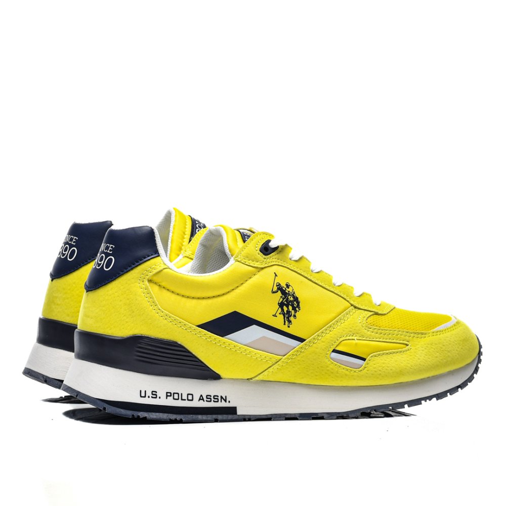 U.S. POLO ASSN, PANTOFI SPORT YELLOW TABRY-003