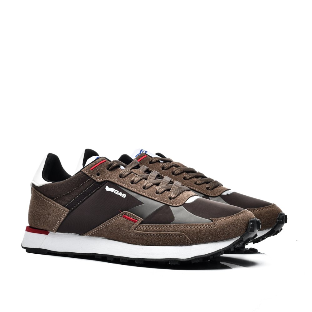 GAS, PANTOFI SPORT BROWN GVEAM223200