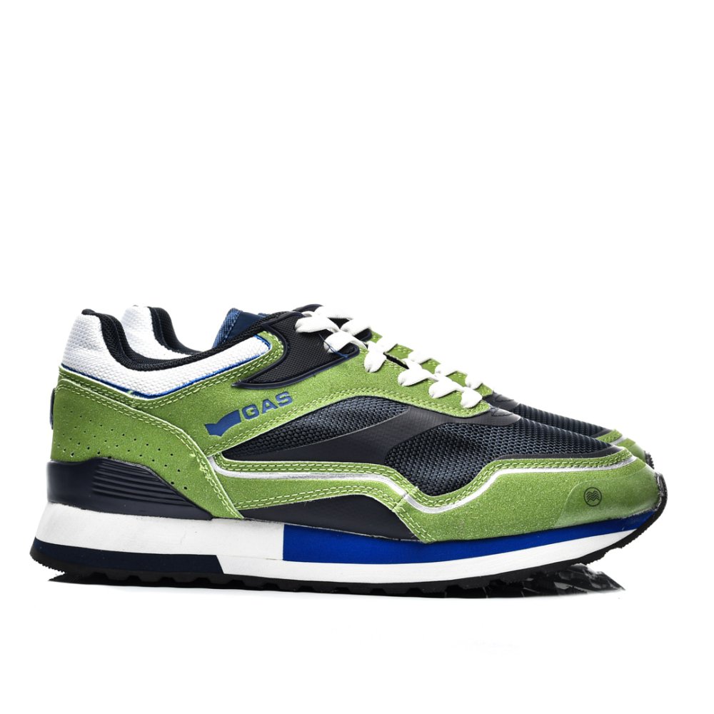 GAS, PANTOFI SPORT GREEN BLUE GVEAM223922