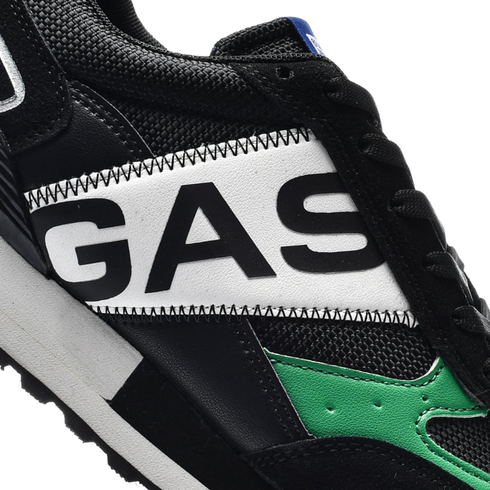 GAS, PANTOFI SPORT BLACK GVEAM223917