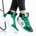 Sergio tacchini, pantofi sport white green stm224070