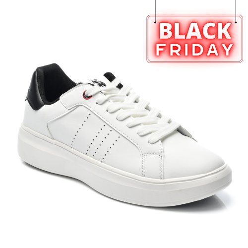 U.s. polo assn, pantofi sport white jewel007