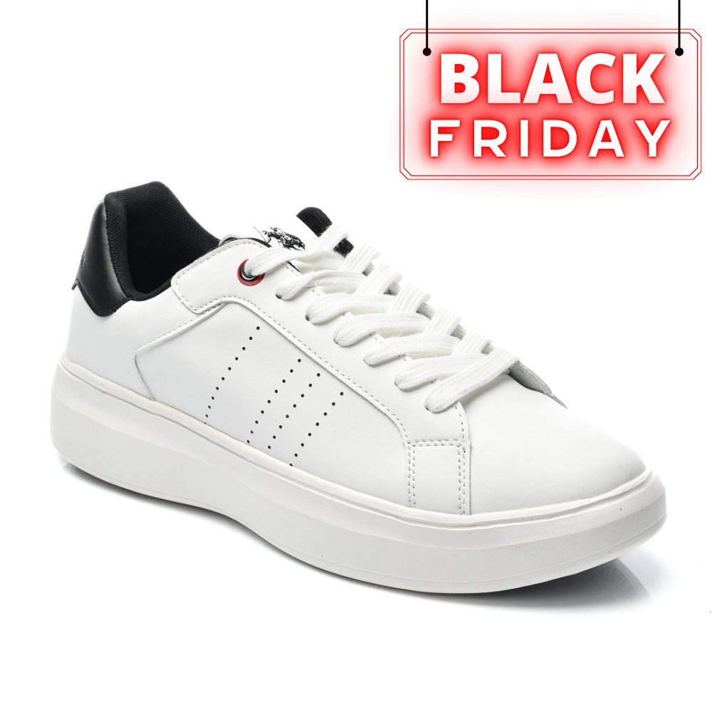 U.S. POLO ASSN, PANTOFI SPORT WHITE JEWEL007