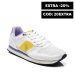 U.s. polo assn, pantofi sport white yellow nobiw005