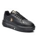 U.s. polo assn, pantofi sport black gold siber