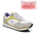 U.S. POLO ASSN, PANTOFI SPORT WHITE YELLOW  FEY005