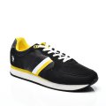 U.S. POLO ASSN, PANTOFI SPORT BLACK YELLOW NOBIL-005