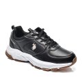 U.S. POLO ASSN, PANTOFI SPORT BLACK WHITE SORLEY