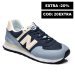 New balance, pantofi sport navy wl574vj2