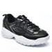 Enrico coveri, pantofi sport black nicole mash