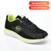 Enrico coveri, pantofi sport black sade knit nbk