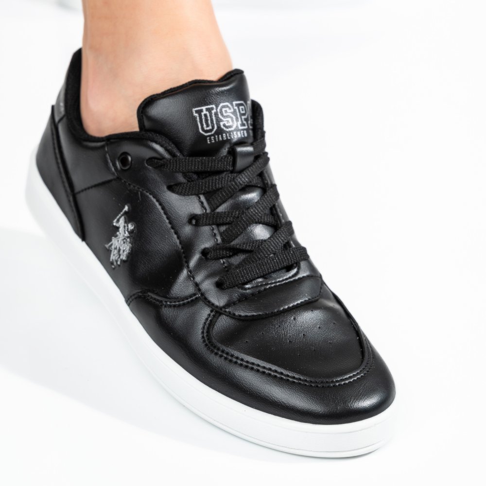 U.S. POLO ASSN, PANTOFI SPORT BLACK BLAKE