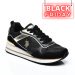 U.s. polo assn, pantofi sport black gold fey003