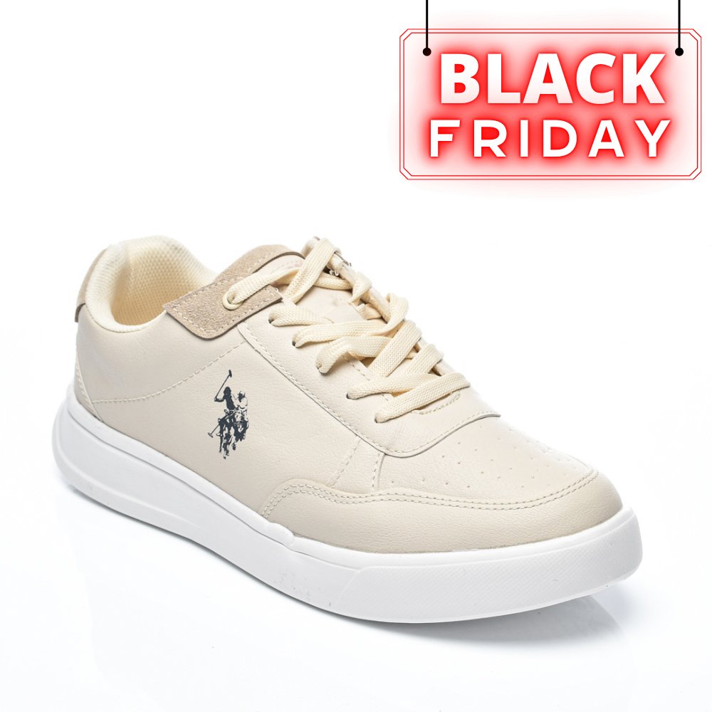 U.S. POLO ASSN, PANTOFI SPORT BEIGE ELTA