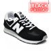 New balance, pantofi sport black wl574fq2