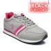 U.s. polo assn, pantofi sport grey fuchsia samuel1