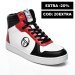 Sergio tacchini, pantofi sport white red stm224070