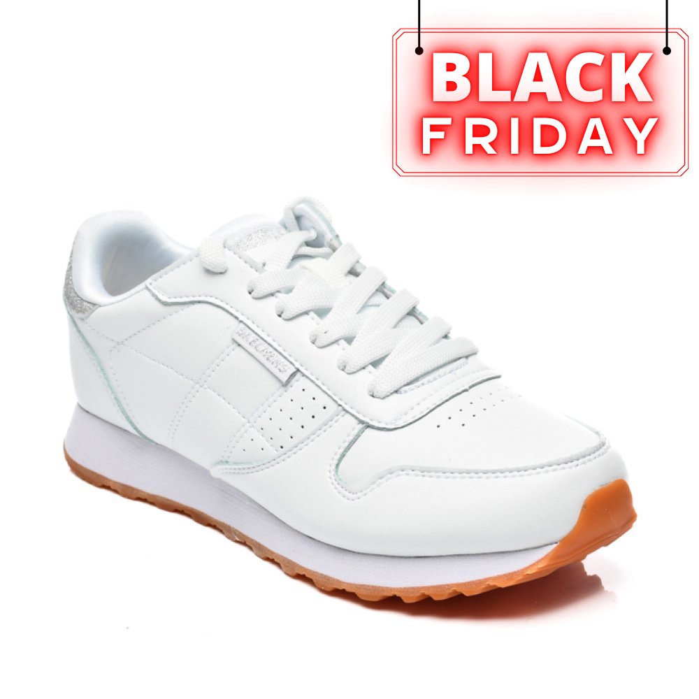 SKECHERS, PANTOFI SPORT WHITE 699