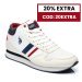 U.s. polo assn, pantofi sport inalti white nobil-008