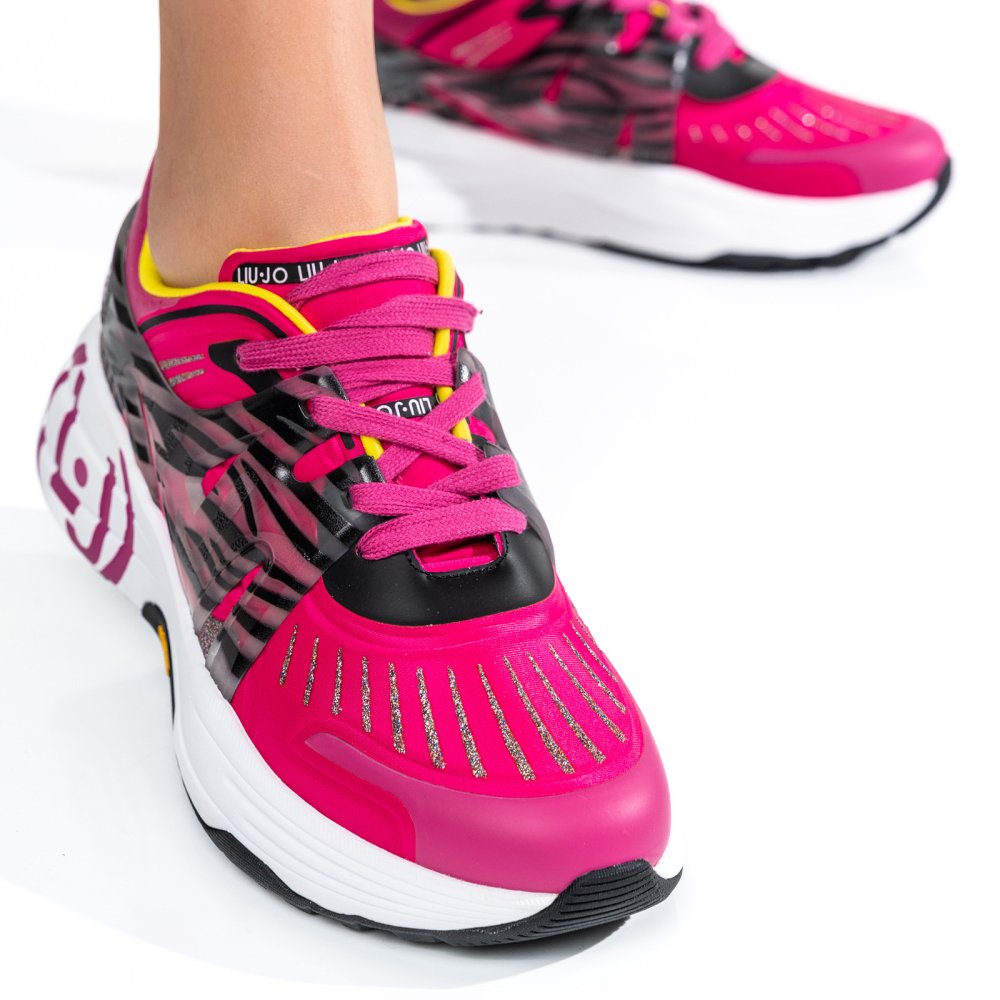 LIU JO, PANTOFI SPORT FUCHSIA BA2141