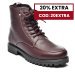 U.s. polo assn, ghete  piele naturala bordo boral001