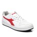 Diadora original white red playground