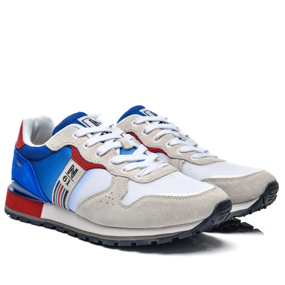 NAVIGARE, PANTOFI SPORT WHITE BLUE NVEAM214026