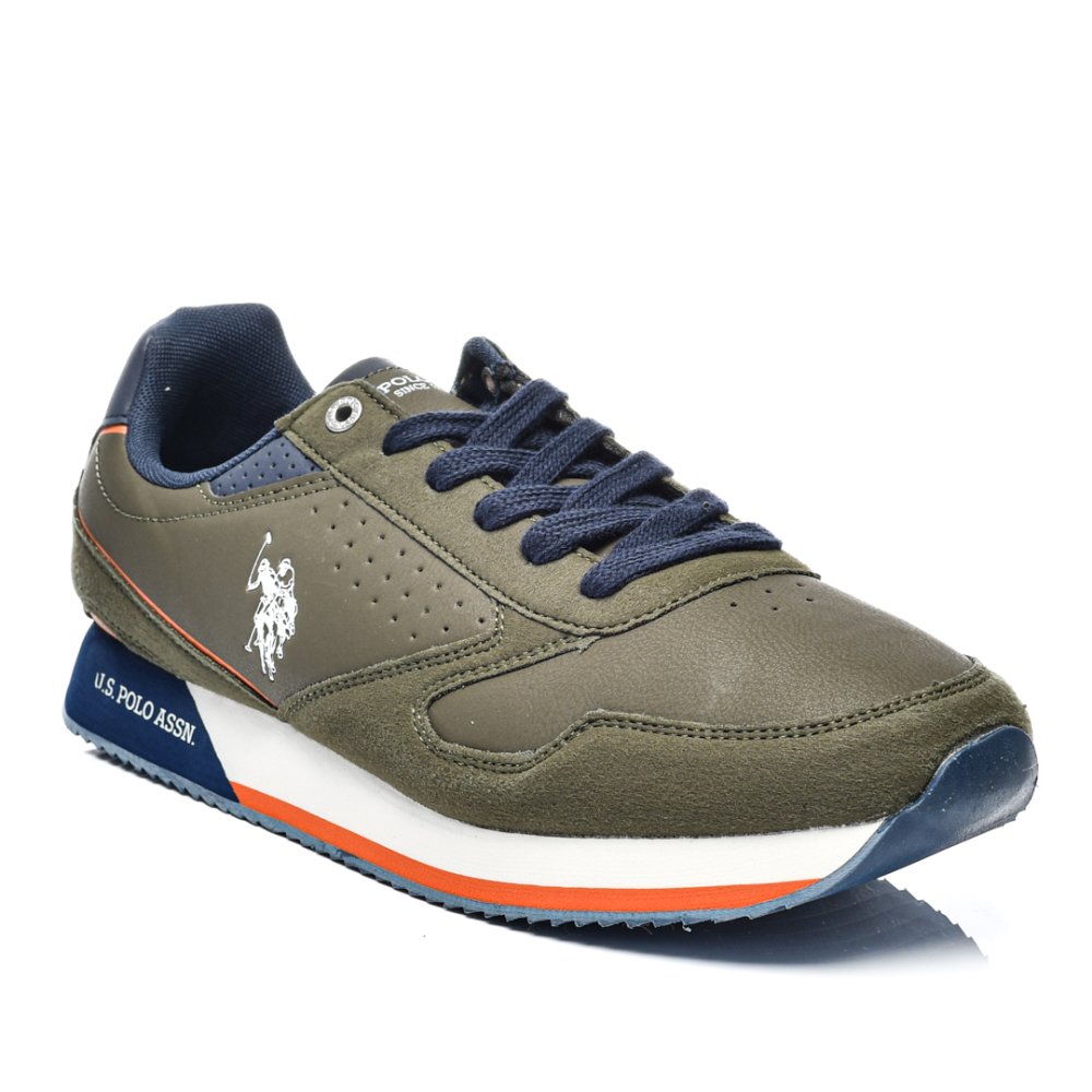 U.S. POLO ASSN, PANTOFI SPORT KHAKI NOBIL-003